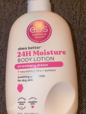 eos Shea Better 24H Moisture Body Lotion - Strawberry Dream